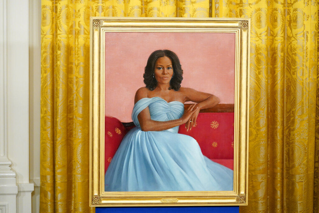 Biden Obama Portraits